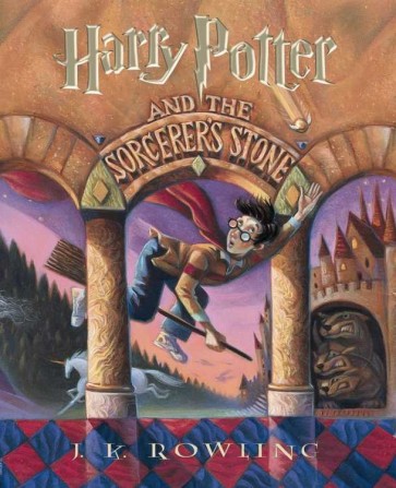 The Harry Potter Front Cover Art Series: Harry Potter and The Sorcerer's Stone