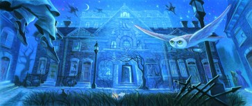 The Harry Potter Book Cover Art Series: Number 12 Grimmauld Place (Canvas)