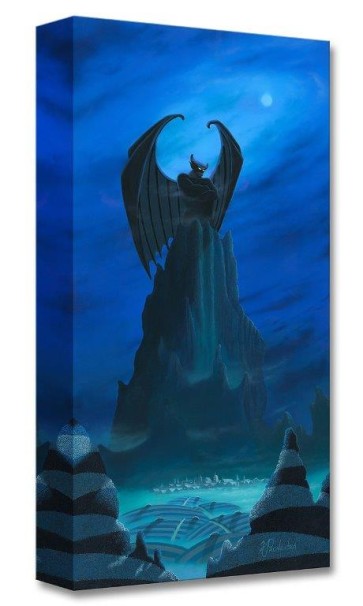 Treasures on Canvas: A Dark Blue Night by Michael Provenza