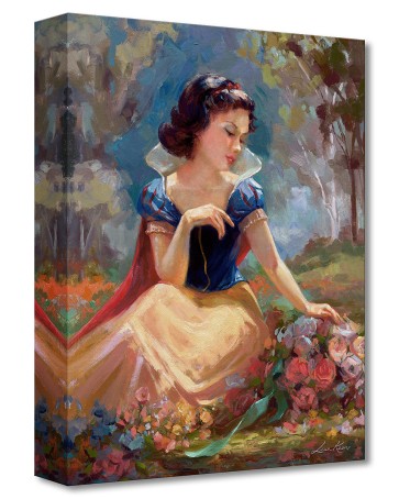 Treasures on Canvas: Gathering Flowers by Lisa Keene