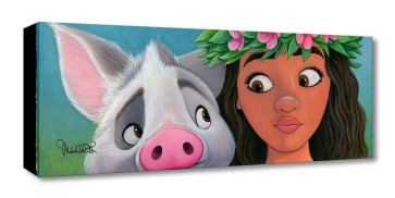 Treasures on Canvas: Moana's Sidekick by Michelle St. Laurent