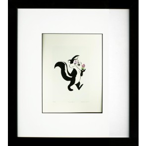 Chuck Jones Fine Art Etching: Pepe Le Pew