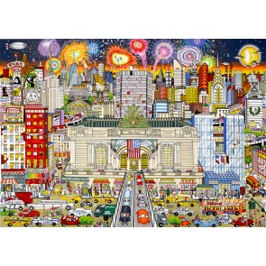 New York's Grand Celebration by Charles Fazzino (Deluxe)