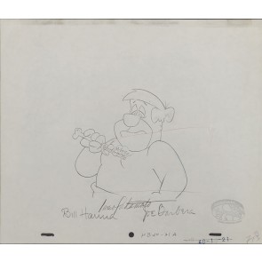 Jetsons Meet the Flintstones OPD: Fred Brushing Teeth (INV 60911)