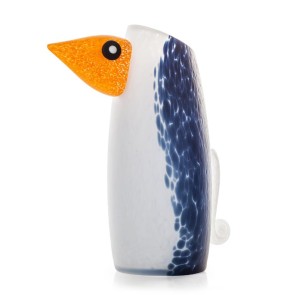 Borowski Pingu Vase, Blue/White, Large (24-04-41)