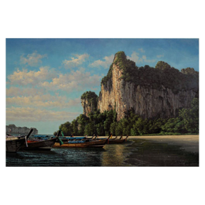 Anchored in the Bay by Rodel Gonzalez
