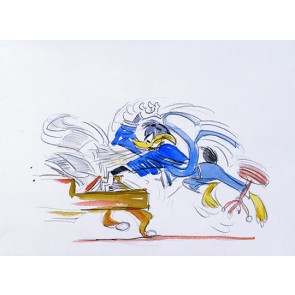Daffy Piano by Chuck Jones