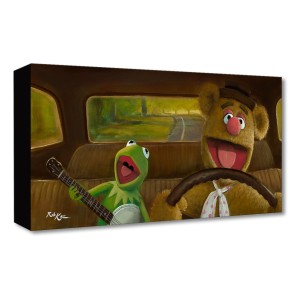 Treasures on Canvas: Movin' Right Along by Rob Kaz