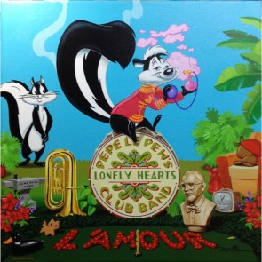 Pepe le Pew's Lonely Hearts Club Band by Daniel Killen