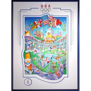 U.S. Olympic Centoonial by Melanie Taylor Kent