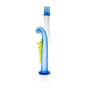 Borowski King Candle Holder, Light Blue (24-06-02)