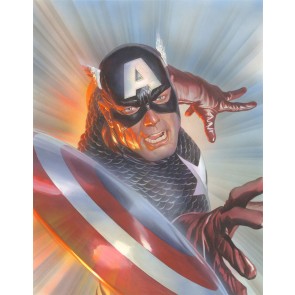 Larger Than Life: Marvelocity: Captain America by Alex Ross