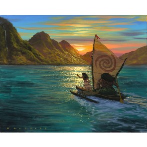 Sailing Into the Sun by Walfrido Garcia