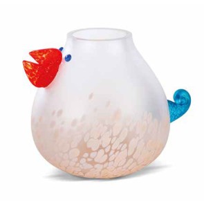 Borowski Chica Red Beak Vase (24-15-24) 