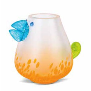 Borowski Chico Blue Beak Vase (24-15-22) 