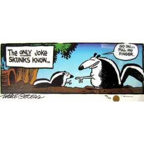 Skunk Jokes by Mike Peters