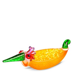 Borowski Ente (Duck) Large, Orange Bowl (24-04-75)