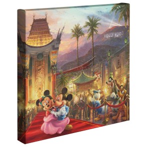 Kinkade Disney Minis: Mickey And Minnie In Hollywood