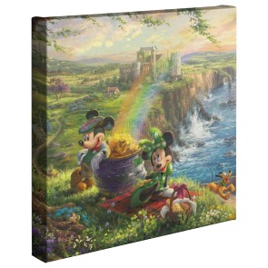 Kinkade Disney Minis: Mickey And Minnie In Ireland