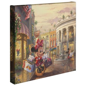 Kinkade Disney Minis: Minnie Rocks The Dots On Rodeo Drive