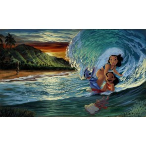 Morning Surf by Walfrido Garcia