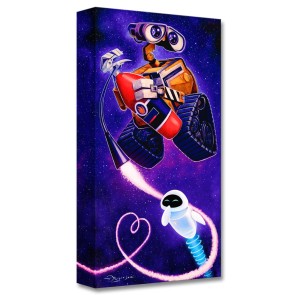 Treasures on Canvas: Wall&bull;E and Eve by Tim Rogerson