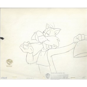 Heinz Spaghetti Commercial OPD: Sylvester Eating (17358)