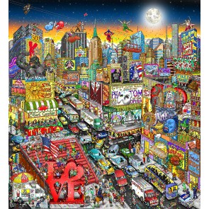 We Found Love on Broadway by Charles Fazzino