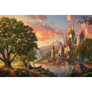 Beauty And The Beast II by ThomasKinkade Studios