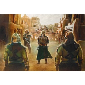 The Book Of Boba Fett - A New Challenge by Thomas Kinkade Studios