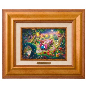 Kinkade Disney Brushworks: Mad Hatter's Tea Party