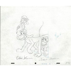 Eastern Airlines Commercial OPD: Jiminy Cricket, Pluto & Donald Duck (17818)