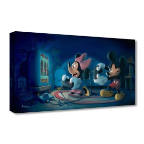 Treasures on Canvas: Game Night by Rob Kaz