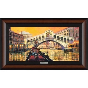 Silver Series: Lights in the Venice Canal by Rodel Gonzalez