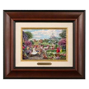 Kinkade Disney Brushworks: Cinderella Happily Ever After