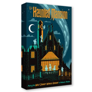 Treasures on Canvas:&nbsp;Magic Kingdom's Haunted Mansion by Eric Tan
