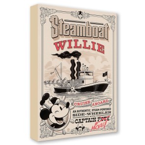 Treasures on Canvas:&nbsp;Steamboat Willie by Eric Tan