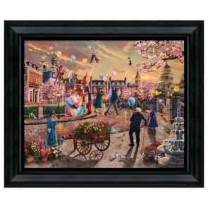 Thomas Kinkade Brushstroke Vignette: Mary Poppins Returns
