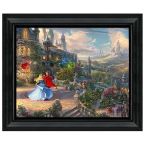 Thomas Kinkade Brushstroke Vignette: Sleeping Beauty Dancing in the Enchanted Light