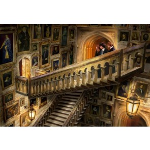 Harry Potter Grand Staircse by Thomas Kinkade Studios