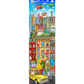 Sunny Day... Sesame Street by Charles Fazzino