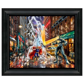 Thomas Kinkade Brushstroke Vignette: Thor