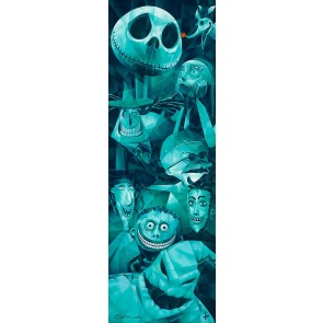Faces of Halloween Town by Tom Matousek