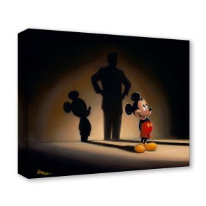 Treasures on Canvas: Mickey's Shadow by Rob Kaz