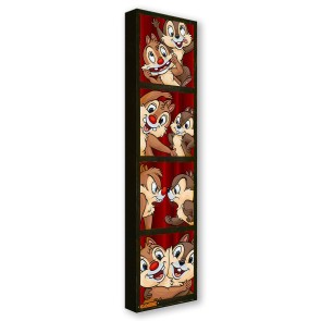 Treasures on Canvas: A Couple of Nutty Chipmunks by Trevor Carlton