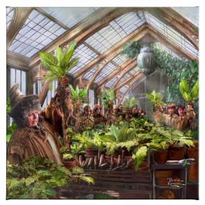 Kinkade Minis: Harry Potter Hogwarts Greenhouse