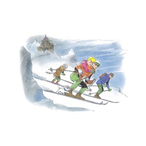 Jonny Quest Ski Escape by Bob Singer