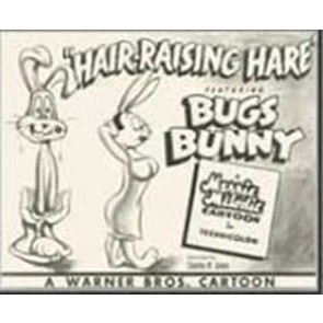 Hair-Raising Hare Lobby Card II by Chuck Jones