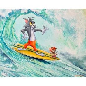 Tandem Trouble in the Tube by Dan Bowden