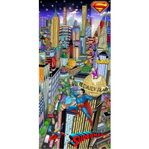 It's a Bird, It's a Plane, It's Superman by Charles Fazzino